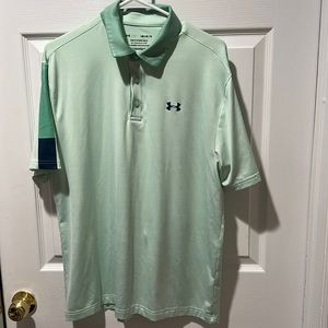 Underarmour Green Golf Polo